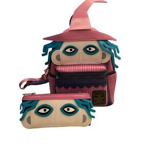 NWOT Loungefly Disney Nightmare Before Christmas NBC Shock Backpack n Wallet